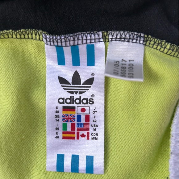 Rare Vintage Adidas 90s Zip Zipper Track Jacket Sz M - Picture 6 of 9